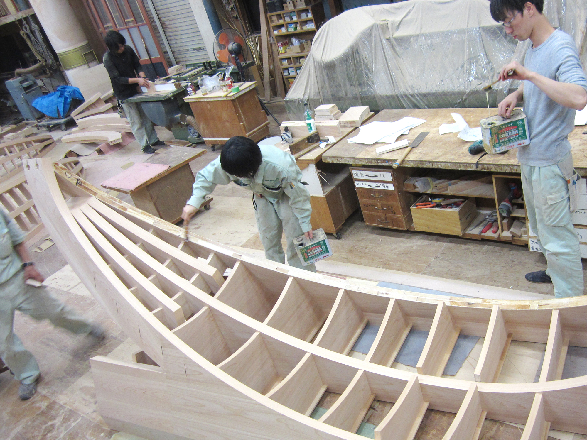 店舗什器の製作例