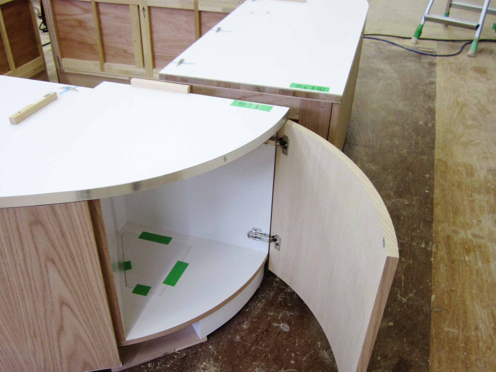 店舗什器の製作例