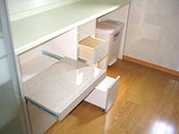 キッチンカウンター制作例