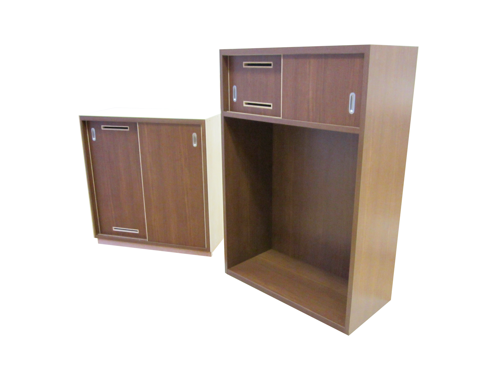 店舗等の特注木製什器の製造・取付例