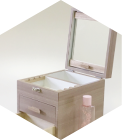 ハンドメイド コスメボックス01