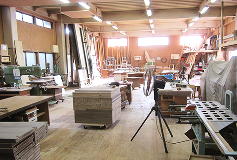 作業所内の様子